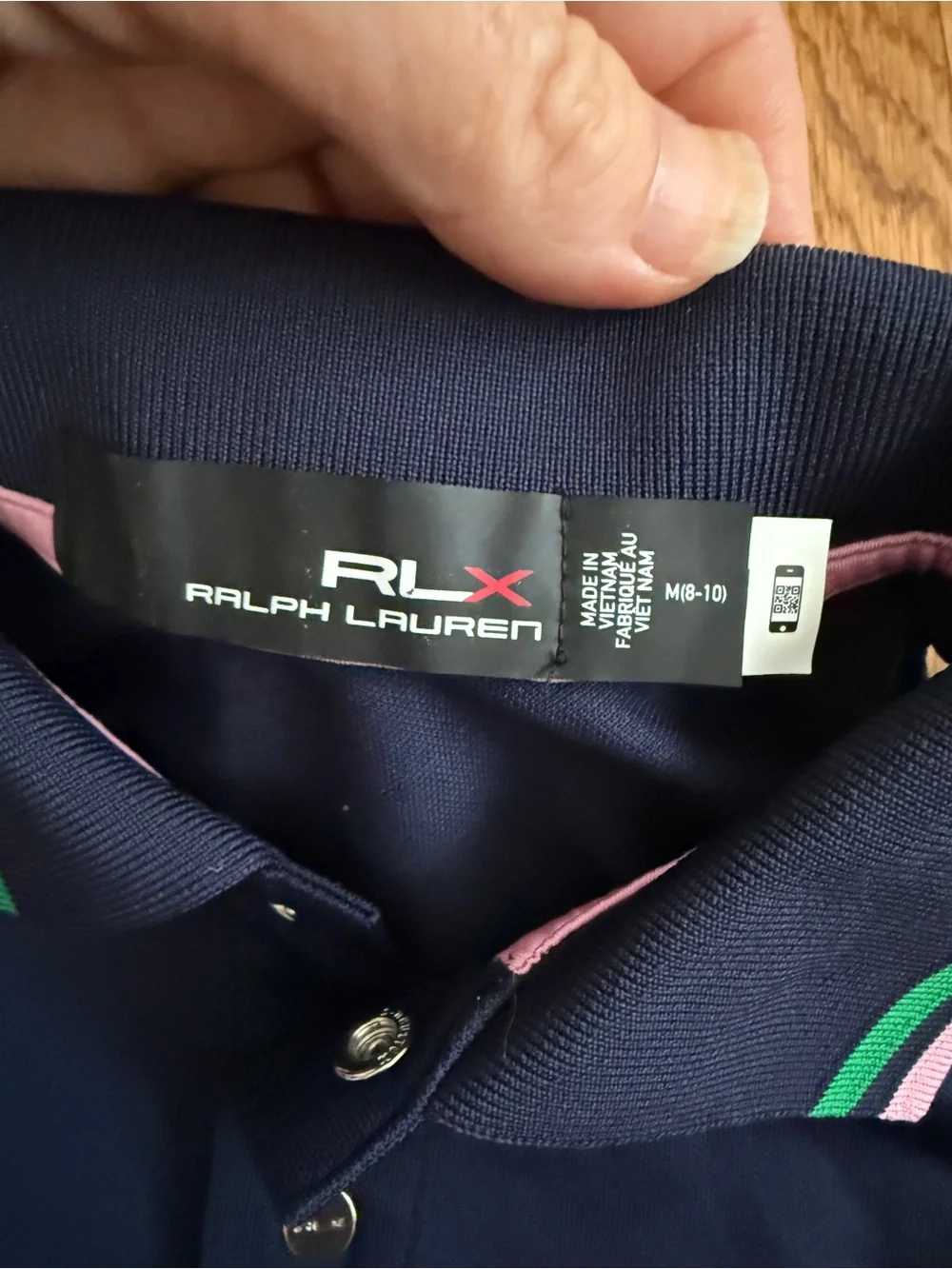 Ralph Lauren RLX blue sleeveless athletic top M 8/10